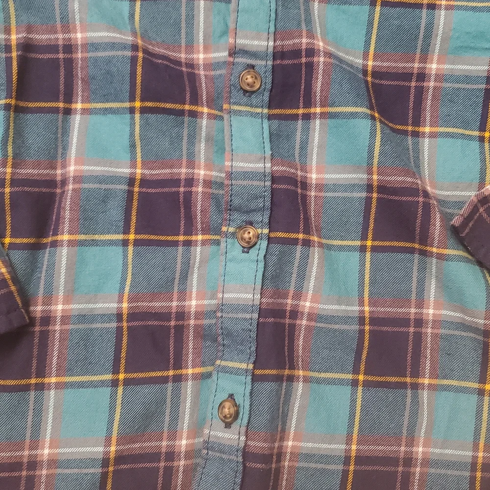 5 For $25 Carter's Plaid Button Up Shirt Toddler Size 3T Blue‎